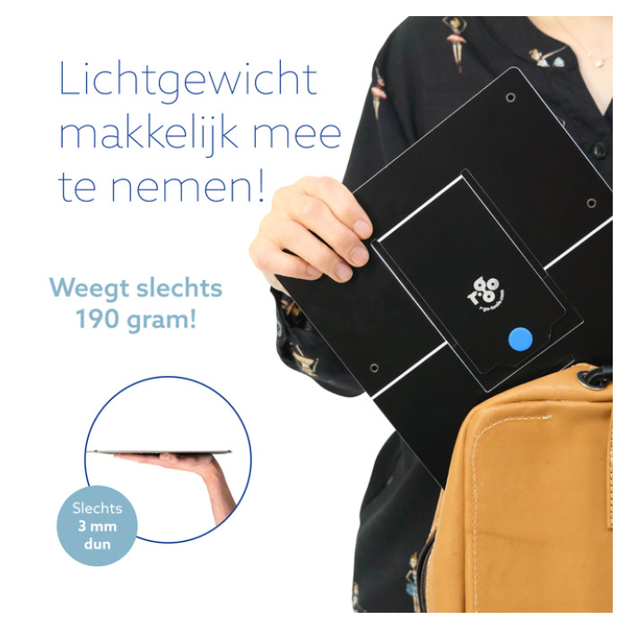 Laptopstandaard R-Go Riser Flexible