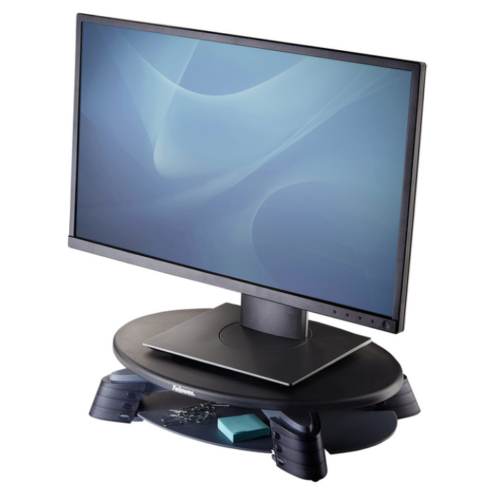 Monitorstandaard Fellowes Compact lichtgrijs/donkergrijs