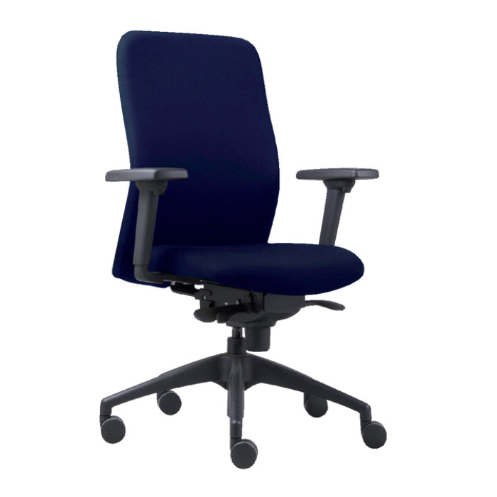 Bureaustoel Euroseats Vigo blauw