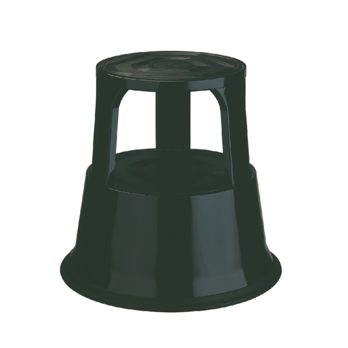 Opstapkruk Desq 420mm metaal zwart