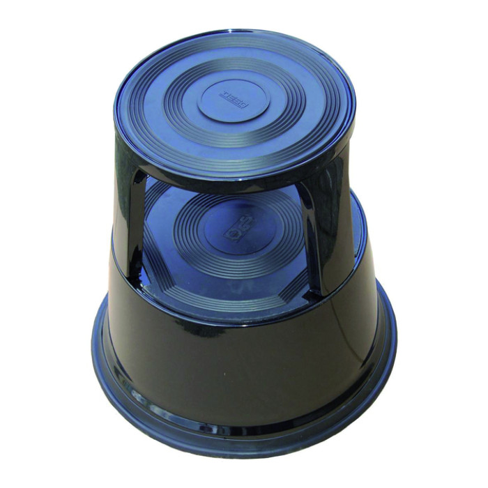 Opstapkruk Desq 420mm metaal zwart