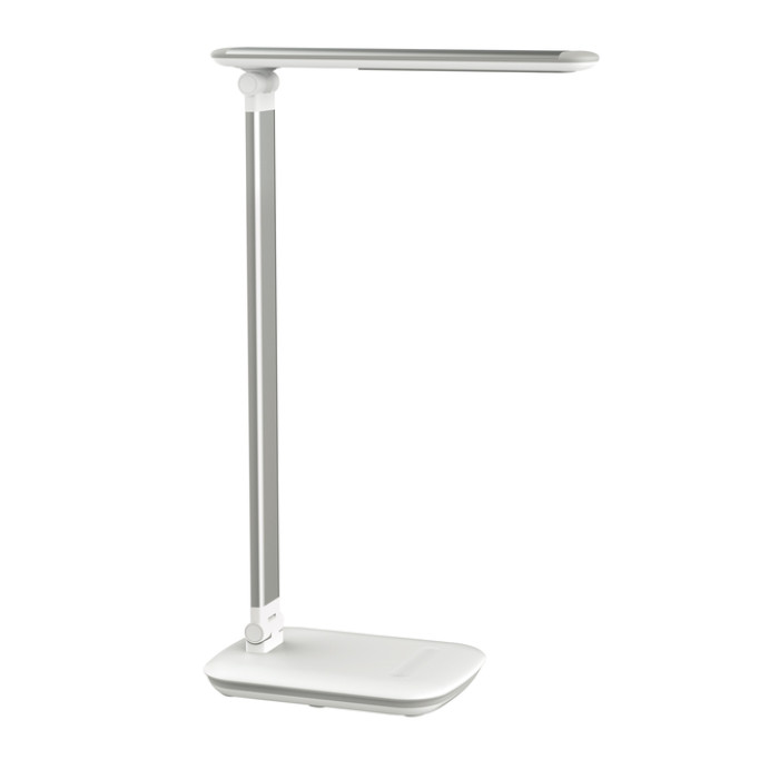 Bureaulamp MAUL Jazzy LED voet dimbaar + usbpoort wit