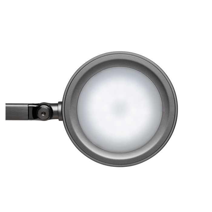 Bureaulamp MAUL Grace LED voet dimbaar colour vario zilver