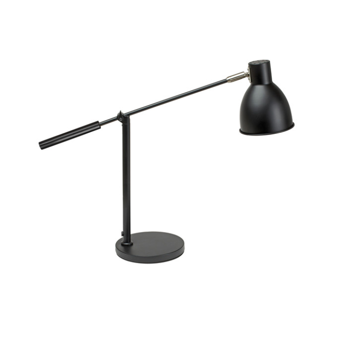 Bureaulamp MAUL Finja excl. LED lamp voet zwart