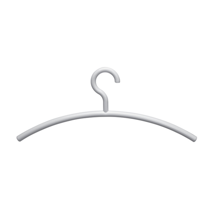 Kledinghanger MAUL acryl 460X190mm wit 5 stuks