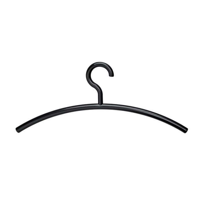 Kledinghanger MAUL acryl 460X190mm zwart 5 stuks