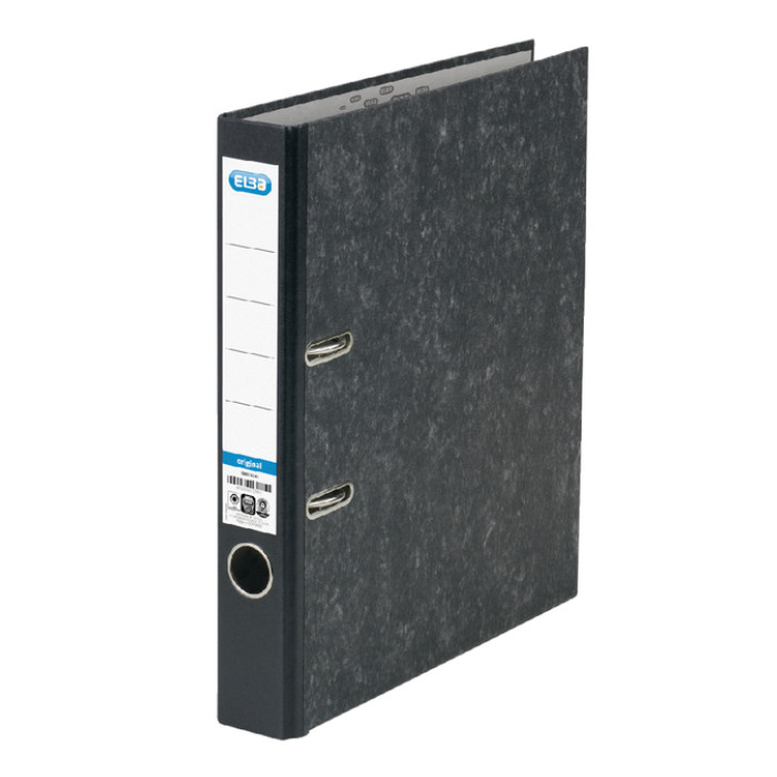 Ordner Elba Smart Original A4 50mm karton zwart gewolkt