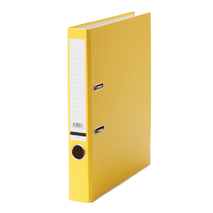 Ordner Qbasic A4 50mm karton geel