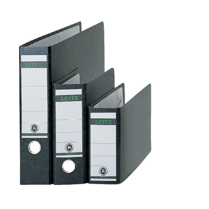 Ordner Leitz 1075 180° 77mm karton A5 recht zwart