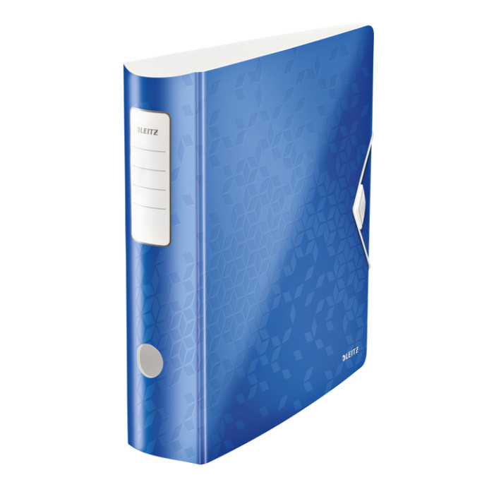 Ordner Leitz WOW active 180° 80mm PP A4 blauw