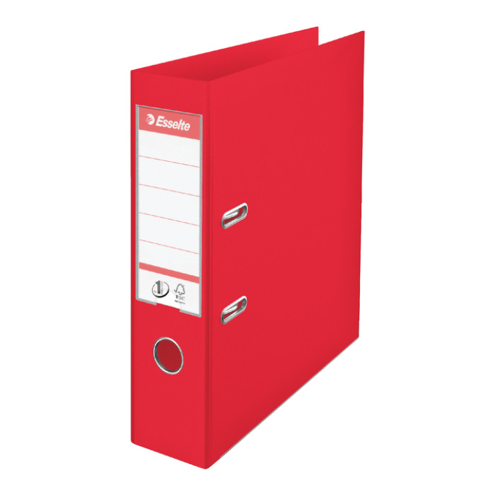 Ordner Esselte Vivida No.1 75mm PP A4 rood