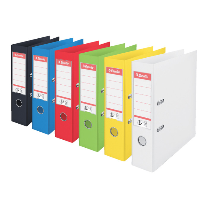 Ordner Esselte Vivida No.1 75mm PP A4 rood