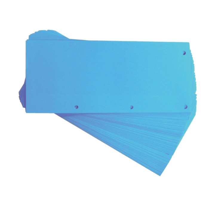 Scheidingsstrook Oxford Duo 240x105mm blauw 60 stuks