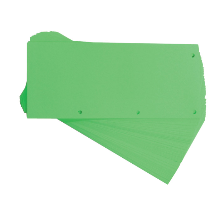 Scheidingsstrook Oxford Duo 240x105mm groen 60 stuks