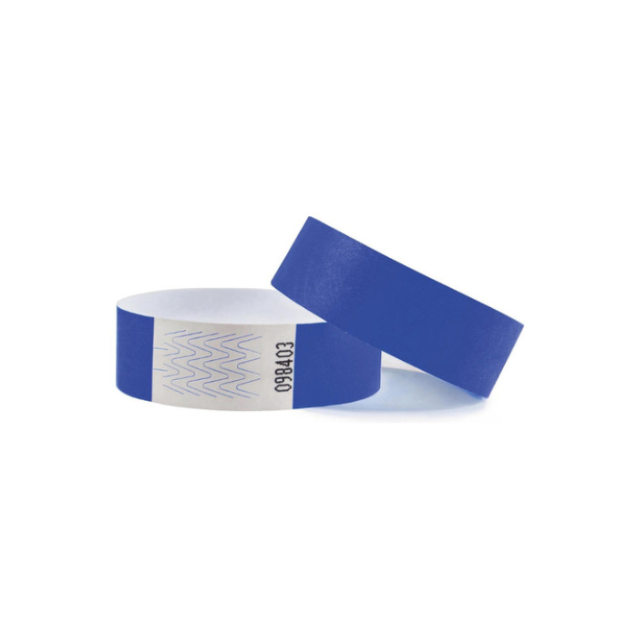 Polsband Combicraft Tyvek blauw 100 stuks