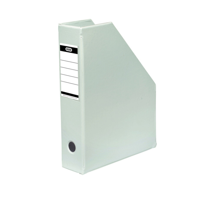 Tijdschriftcassette Elba A4 wit