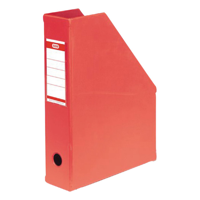 Tijdschriftcassette Elba A4 rood