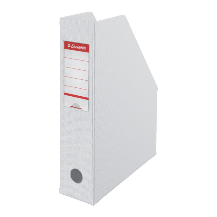 Tijdschriftencassette Esselte VIVIDA opvouwbaar A4 wit