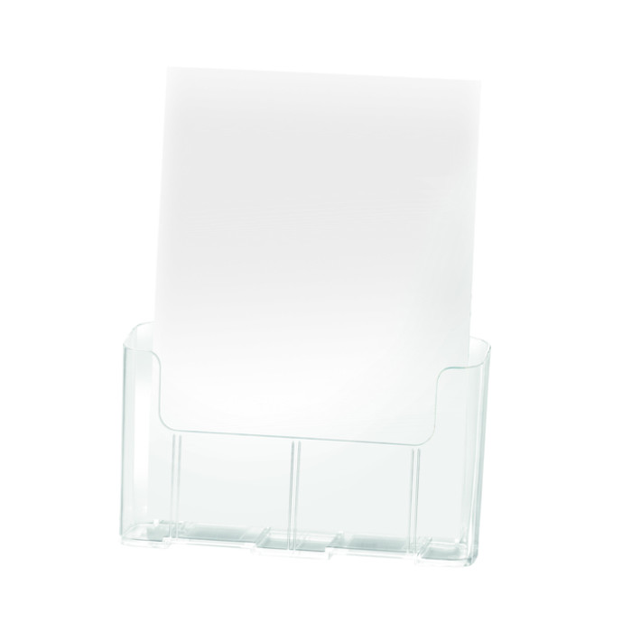 Folderhouder Quantore A4 transparant