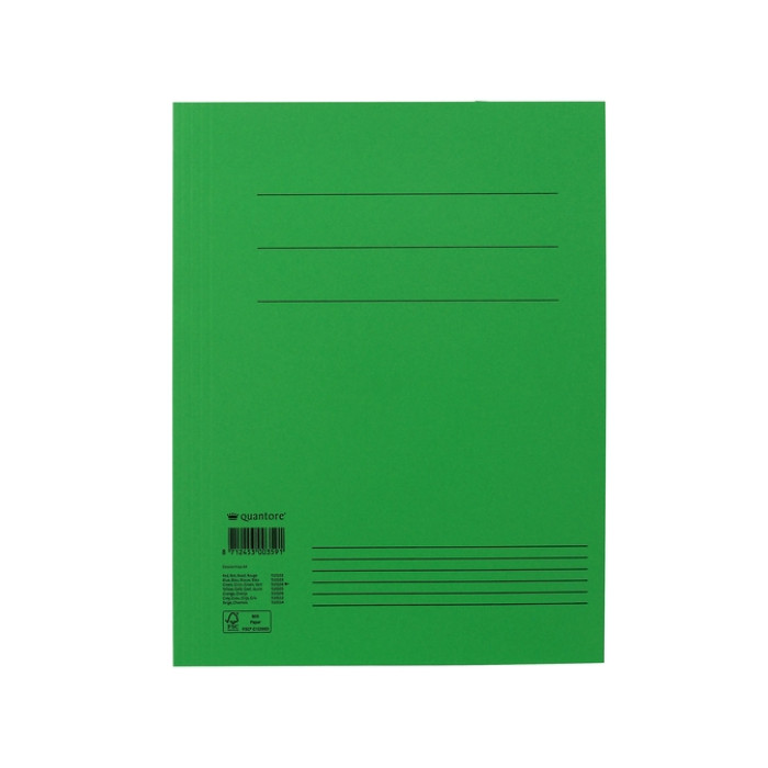 Dossiermap Quantore A4 300gr groen