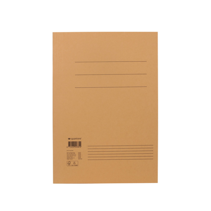 Dossiermap Quantore folio 300gr chamois
