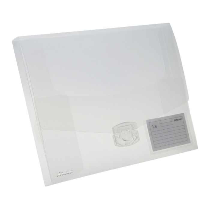 Elastobox Rexel ice 25mm transparant