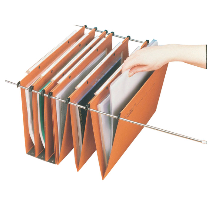 Hangmap Esselte Orgarex Kori 396x245 verticaal V-bodem oranje