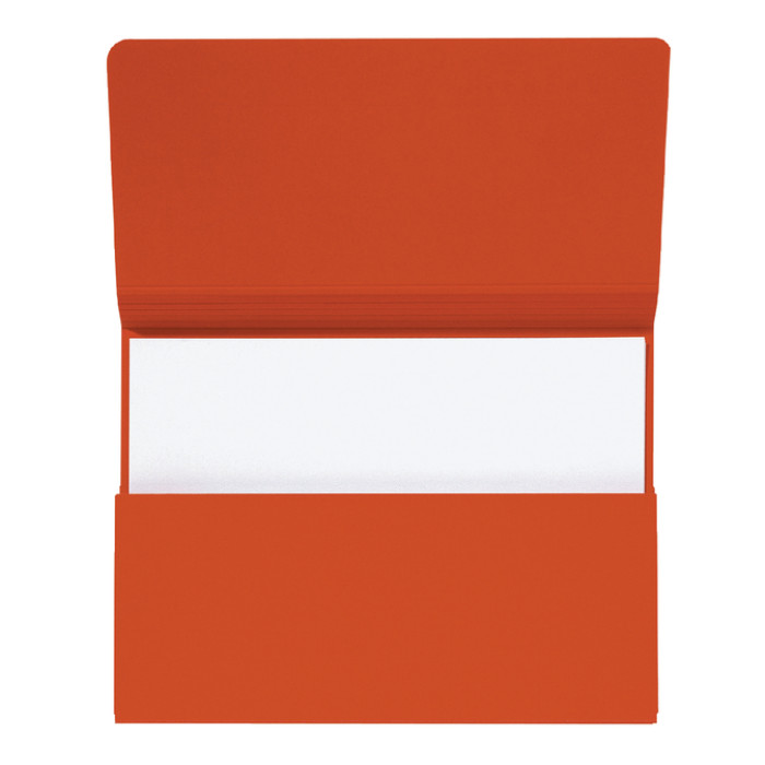 Pocketmap Secolor folio 100% gerecycled karton 250gr rood