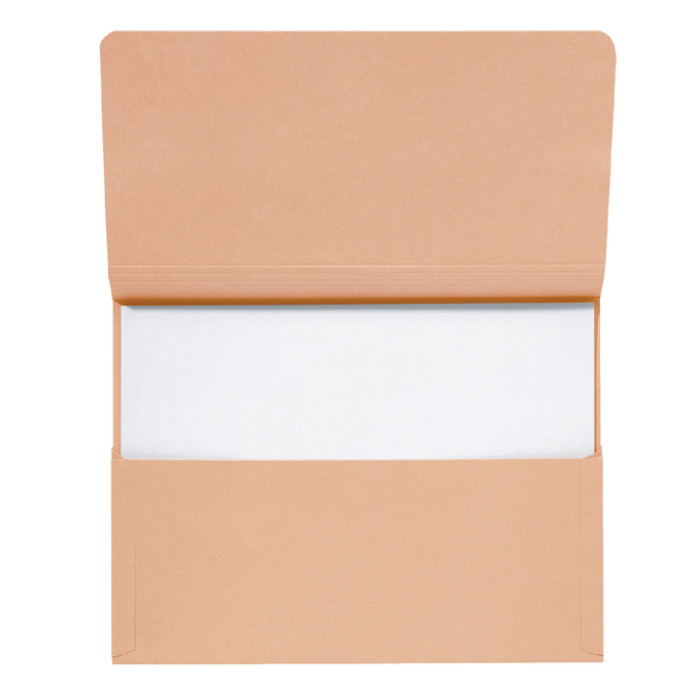 Pocketmap Secolor folio 100% gerecycled karton 250gr chamois