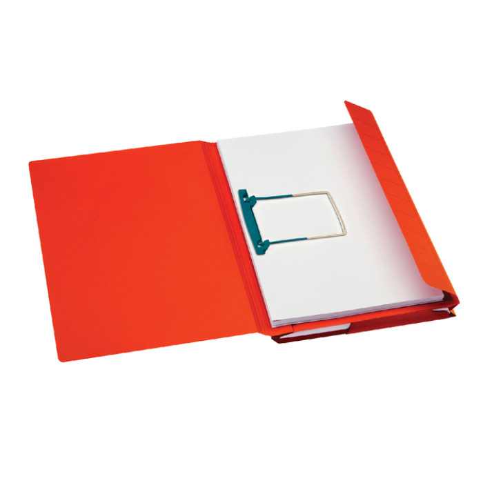 Combimap Secolor folio 1 klep recycled 250gr rood