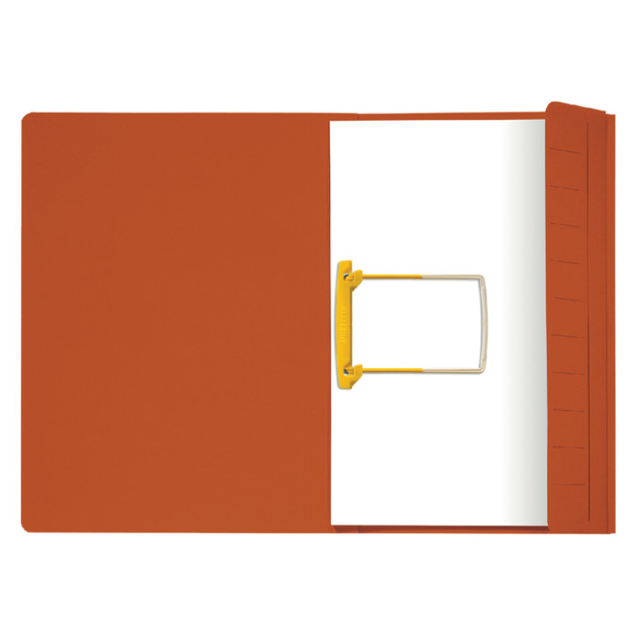 Combimap Secolor folio 1 klep recycled 250gr rood