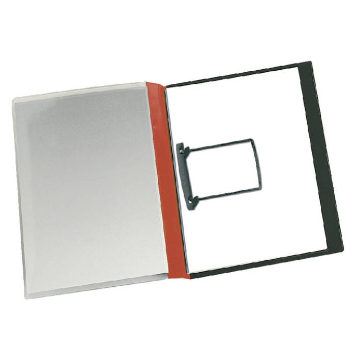 Rapportenmap met JalemaClip A4 10 stuks Rood