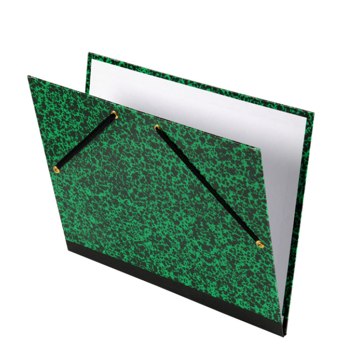 Tekenmap Canson Studio Annonay elastieksluiting 610x810mm groen