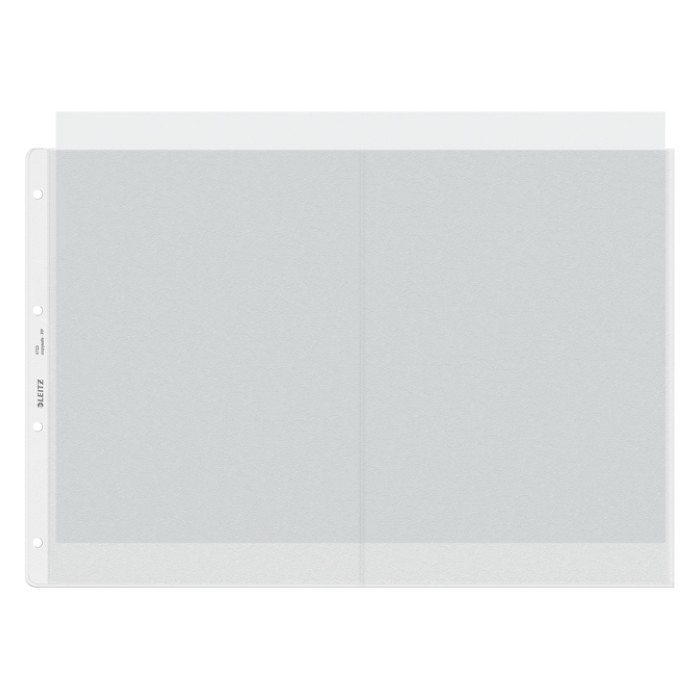 Showtas Leitz Premium copy safe 0.13mm PP A3 landscape transparant 50 stuks
