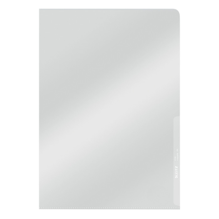 Insteekmap L-model Leitz Premium lasnaad copy safe 0.15mm PVC A4 transparant 100 stuks