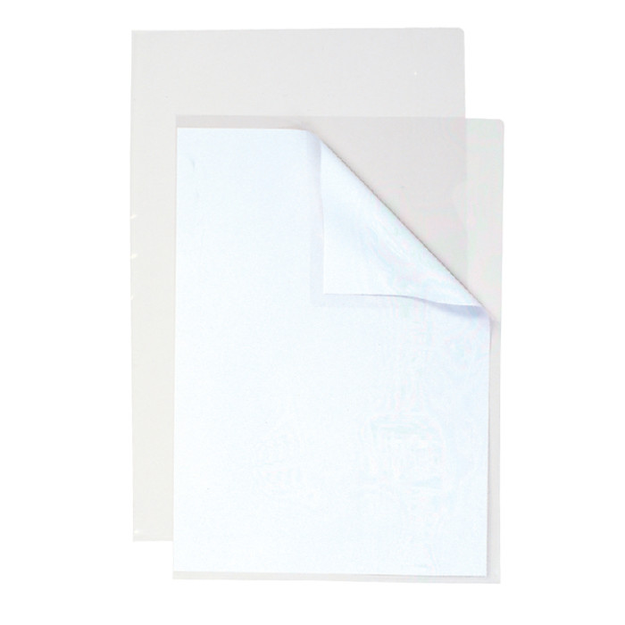 Insteekmap L-model Qbasic A4 PP 0.09mm nerf 100 stuks
