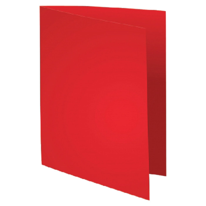 Vouwmap Exacompta Forever A4 170gr rood 100 stuks