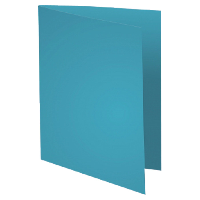 Vouwmap Exacompta Forever A4 170gr lichtblauw 100 stuks