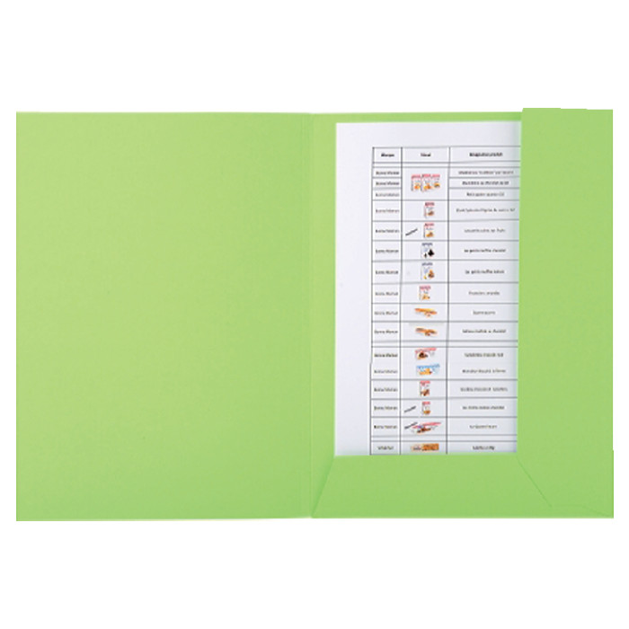 Dossiermap Exacompta Forever A4 2 kleppen 290gr groen
