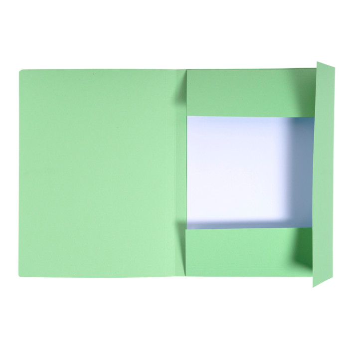 Dossiermap Exacompta Forever A4 3 kleppen 280gr groen
