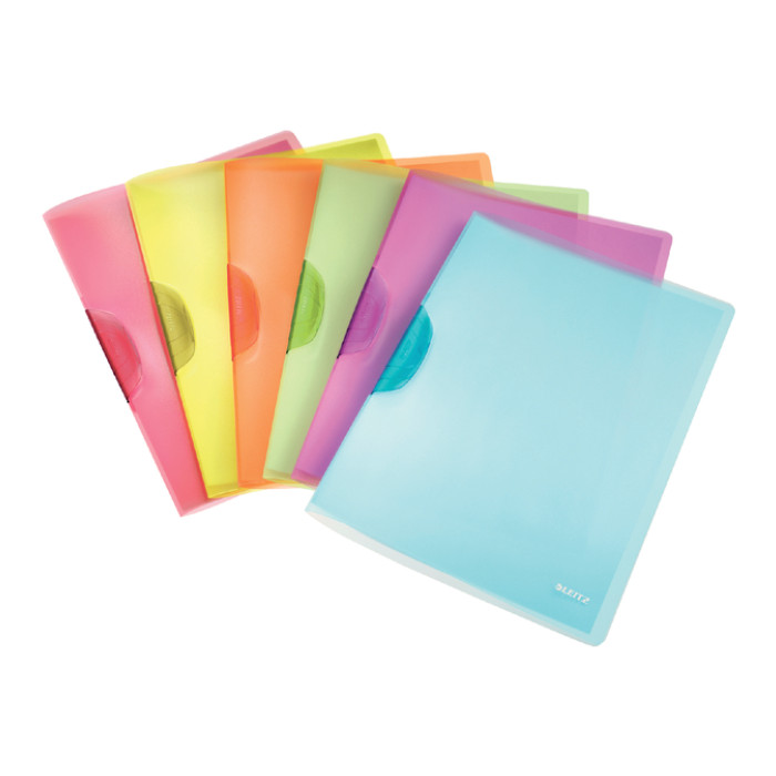 Klemmap Leitz Colorclip A4 PP assorti