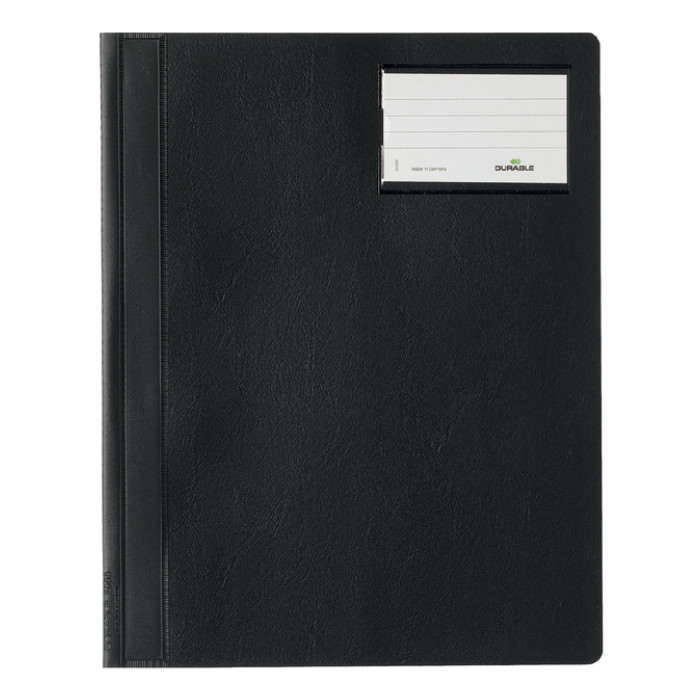 Snelhechter Durable A4 PVC etiketvenster zwart
