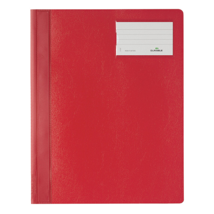 Snelhechter Durable A4 PVC etiketvenster rood