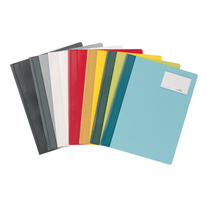 Snelhechter Durable A4 PVC etiketvenster blauw