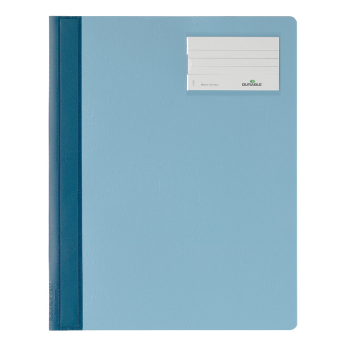 Snelhechter Durable A4 PVC etiketvenster blauw