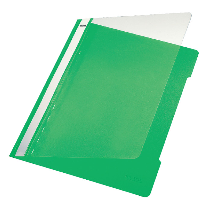 Snelhechter Leitz Standaard A4 gerecycled PP lichtgroen