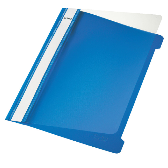 Snelhechter Leitz standaard A5 PVC blauw