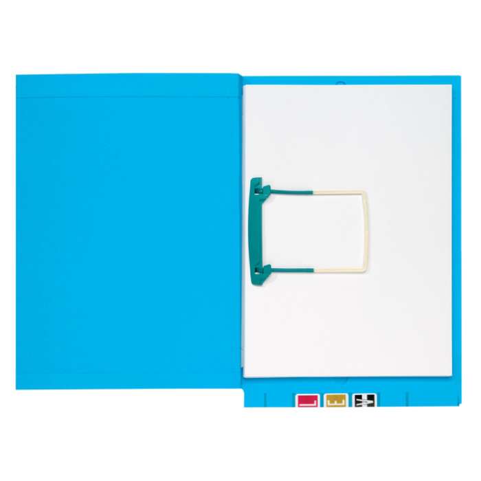 Clipexmap Djois Secolor A4 lateraal blauw