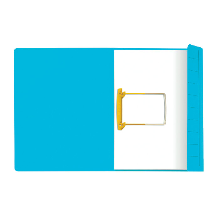 Clipmap Secolor A4 100% gerecycled karton 250gr blauw verpakt per 50 stuks