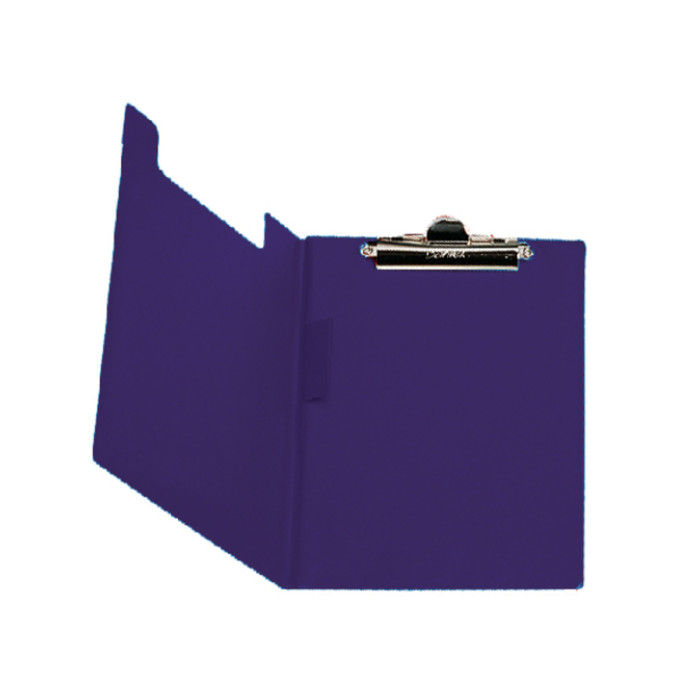 Klembordmap Bantex met klem en penlus donkerblauw